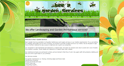 Desktop Screenshot of beezgardenservice.co.za